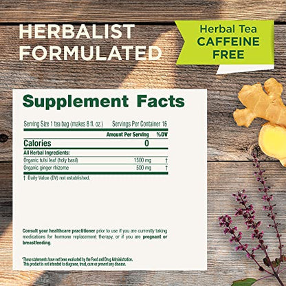 Traditional Medicinals Tea, Organic Chamomile, Calming, Calms Your Nerves, Supports Healthy Digestion, 96 Tea Bags (6 Pack) - Nirvana Guru