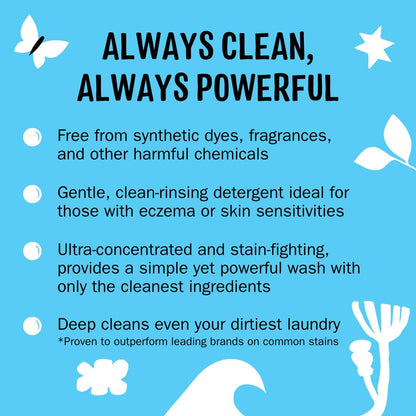 Molly's Suds Super Powder Detergent | Extra Strength Laundry Soap, Stain Fighting | Sensitive Skin | Simple, Effective Ingredients | 60 Loads - Lavender