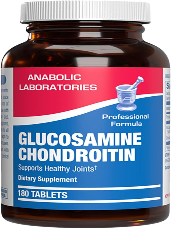 Advanced Glucosamine and Chondroitin for Adults - Clinical Formula Naturally Derived Bone Joint Tendon and Ligament Supplement with High Strength Glucosamine Complex - Up to 180 Day Supply Nirvana Guru