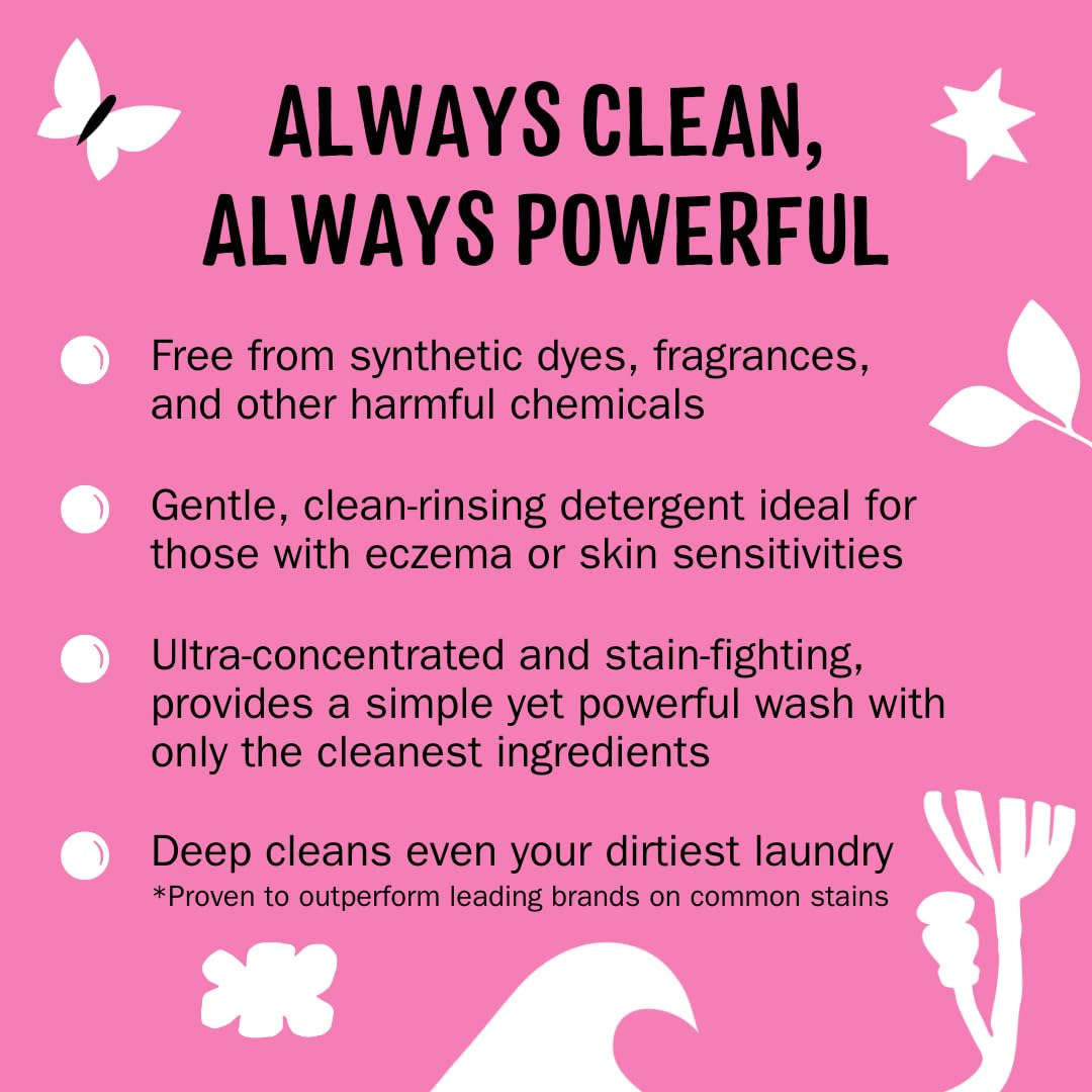 Molly's Suds Super Powder Detergent | Extra Strength Laundry Soap, Stain Fighting | Sensitive Skin | Simple, Effective Ingredients | 60 Loads - Lavender