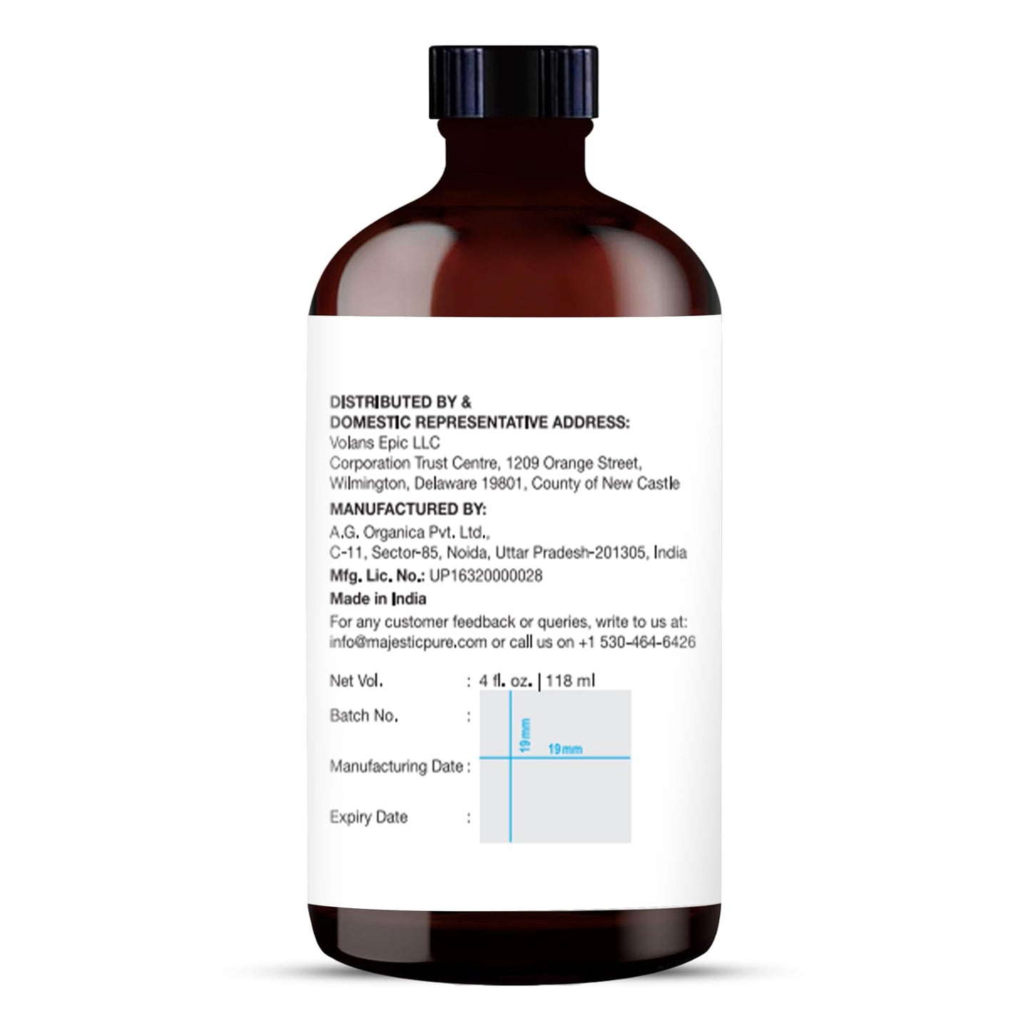 Majestic Pure Lavender Essential Oil with Glass Dropper | 100% Pure and Natural Lavender Oil | Premium Grade Essential Oils for Diffusers, Skin, Aromatherapy, Massage | 4 Fl Oz - Nirvana Guru