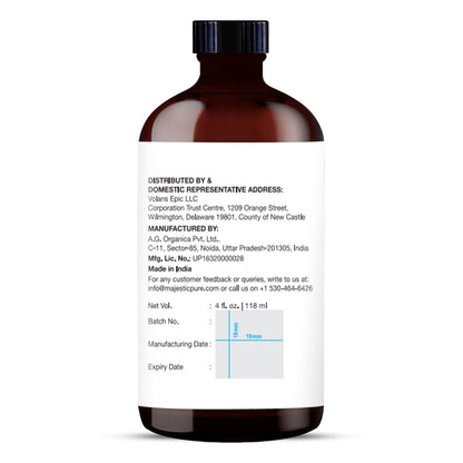 Majestic Pure Lavender Essential Oil with Glass Dropper | 100% Pure and Natural Lavender Oil | Premium Grade Essential Oils for Diffusers, Skin, Aromatherapy, Massage | 4 Fl Oz - Nirvana Guru