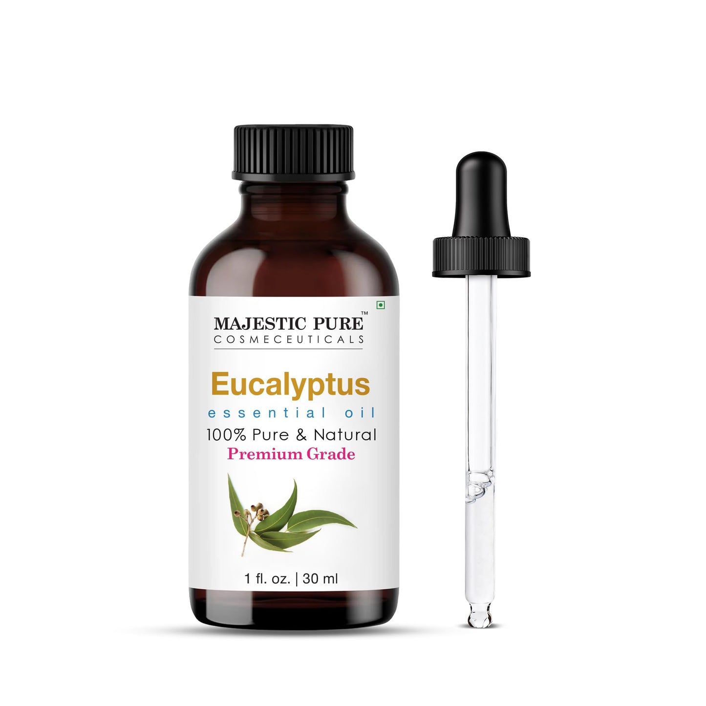 Majestic Pure Lavender Essential Oil with Glass Dropper | 100% Pure and Natural Lavender Oil | Premium Grade Essential Oils for Diffusers, Skin, Aromatherapy, Massage | 4 Fl Oz - Nirvana Guru