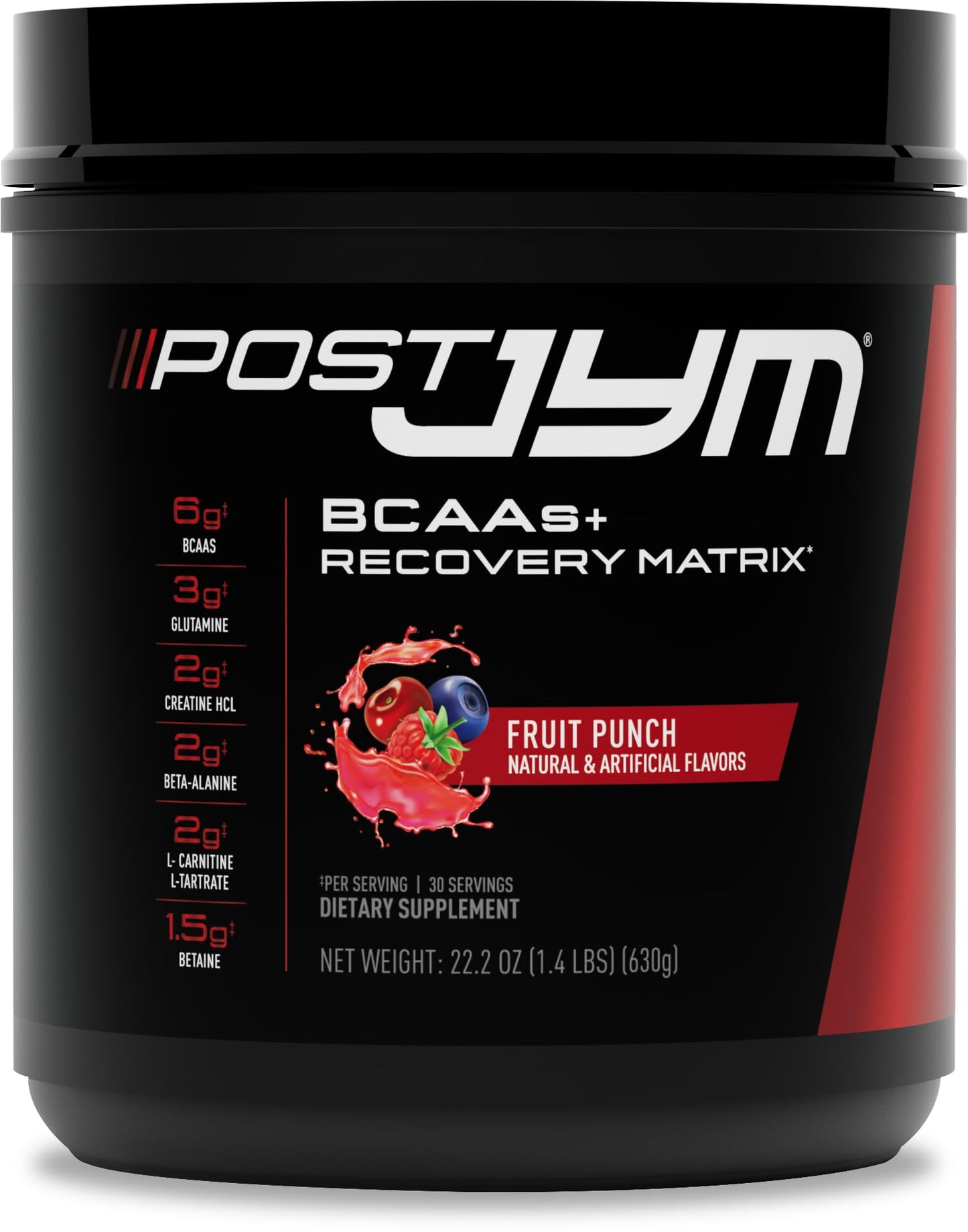 JYM Supplement Science Post JYM Active Matrix Mandarin Orange Amino Recovery Powder Pure Creatine HCL, BCAA’s, Glutamine, Carnitine, Betaine, Taurine for Strength, Repair, Performance 30 Servings Nirvana Guru