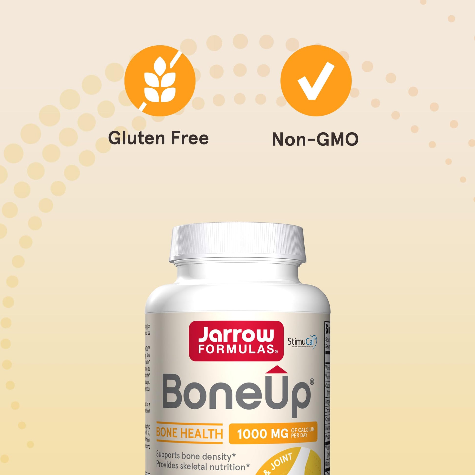 Jarrow Formulas BoneUp for Bone Density - Vitamin D3 and K2, Calcium Support, 360 Capsules, Promotes Skeletal Nutrition, Up to 60 Days Supply - Nirvana Guru