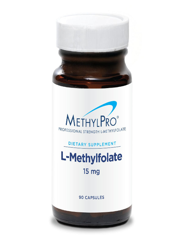 MethylPro L-Methylfolate 15 mg - L Methyl Folate, Methylfolate Supplement for Women & Men, Methylated Vitamin B9 (5-MTHF) for Brain Health, Focus, Calm - 90 Capsules (Pack of 1) - Nirvana Guru