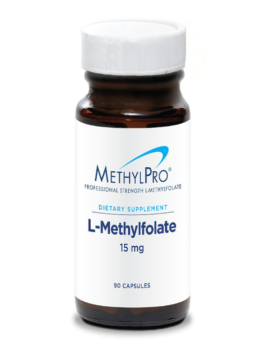 MethylPro L-Methylfolate 15 mg - L Methyl Folate, Methylfolate Supplement for Women & Men, Methylated Vitamin B9 (5-MTHF) for Brain Health, Focus, Calm - 90 Capsules (Pack of 1) - Nirvana Guru
