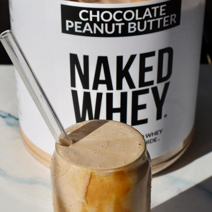 NAKED Whey Vanilla Protein Powder - Only 3 Ingredients - Grass Fed Whey Protein Powder, Vanilla Flavor, and Organic Coconut Sugar, No GMO, No Soy, and Gluten Free - 24 Servings