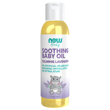 NOW Foods Baby, Gentle Shampoo and Wash, Calming Lavender, Paraben Free, 8 Fluid Ounces - Nirvana Guru