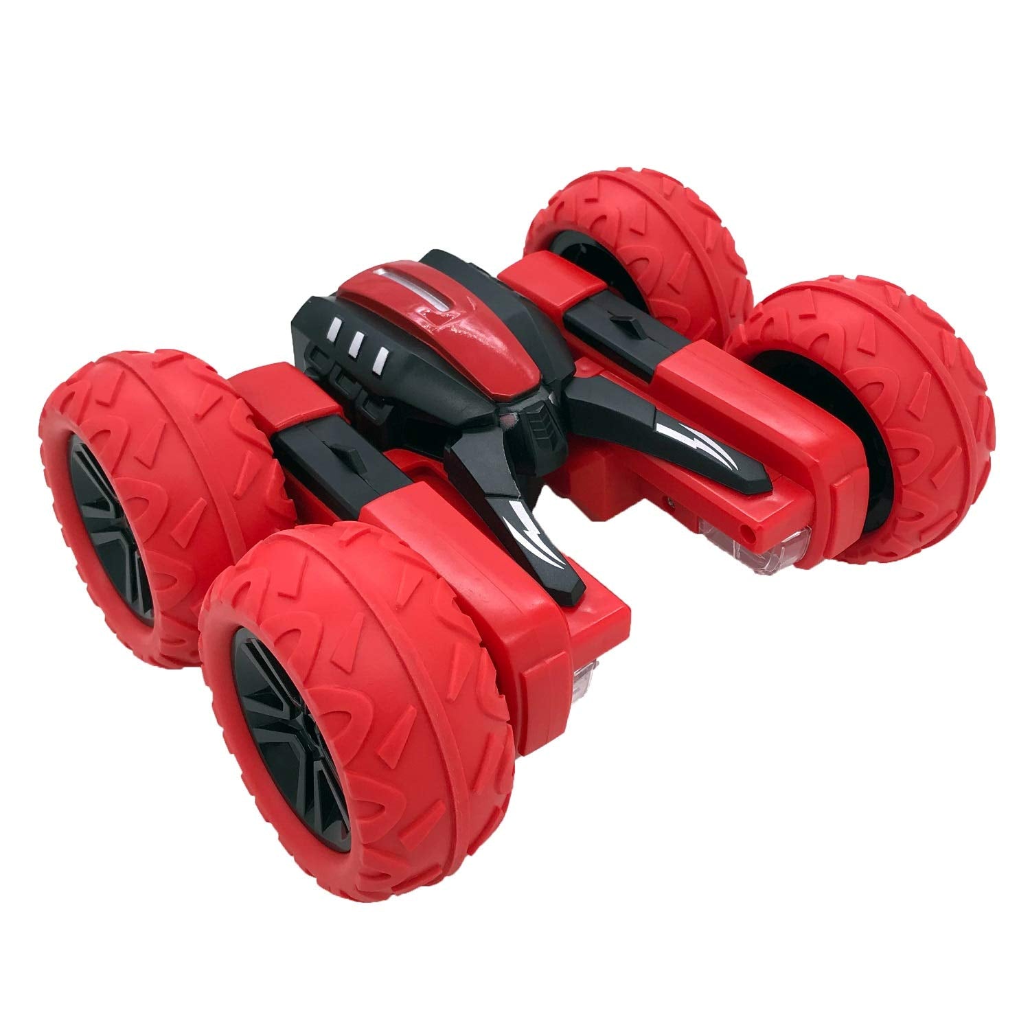 Threeking RC Stunt Cars Remote Control Car Double-Sided Driving 360-degree Flips Rotating Car Toy, Green Nirvana Guru