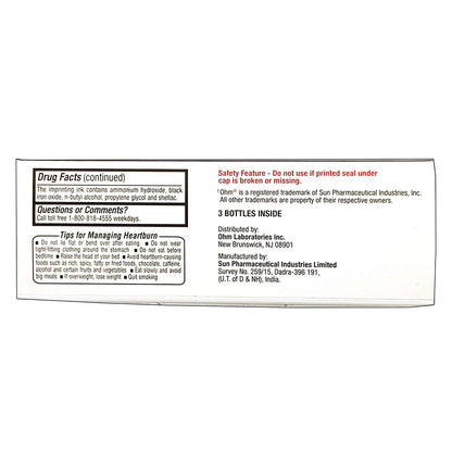 Ohm Omeprazole Delayed-Release Tablets, 20mg Acid Reducer, Treats Frequent Heartburn (2 Weeks of Supply, 14, Count)