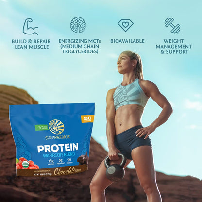 Organic Plant Based Protein Powder | Vegan Organic Protein Powder Vanilla Flavored with BCAA Amino Acids & Hemp Seed Pea Blend | Non-GMO Soy Dairy Filler & Gluten Free (Vanilla, 32 Servings) - Nirvana Guru