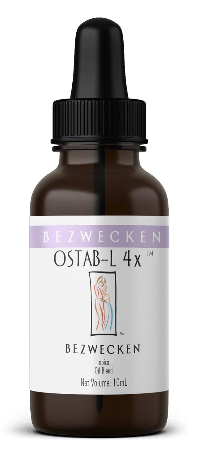 Bezwecken - OstaB3-L 4x - 10mL Topical Oil Blend - Professionally Formulated Menopause Symptom Support - Safe, Natural, Estradiol-Free Formula - 30 Day Supply Nirvana Guru