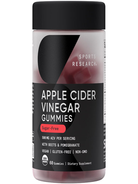 Sports Research Apple Cider Vinegar with Cayenne Pepper | Made from Organic Fermented Apple Cider - Non-GMO Project Verified & Vegan Certified (120 Veggie Capsules) - Nirvana Guru