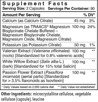 Patient One MuscleCare | Supplement to Help Soothe Muscle Cramps and Tension* | with Magnesium, Passion Flower, Valerian and More | 180 Capsules - Nirvana Guru