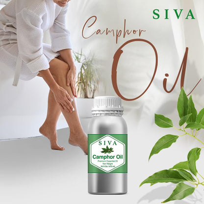 SIVA Lavender Essential Oil - 4 Fl Oz – Natural Lavender Oil - for Diffuser, Face, Skin Care, Aromatherapy, Hair Care, Scalp and Body Massage - with Dropper - Nirvana Guru