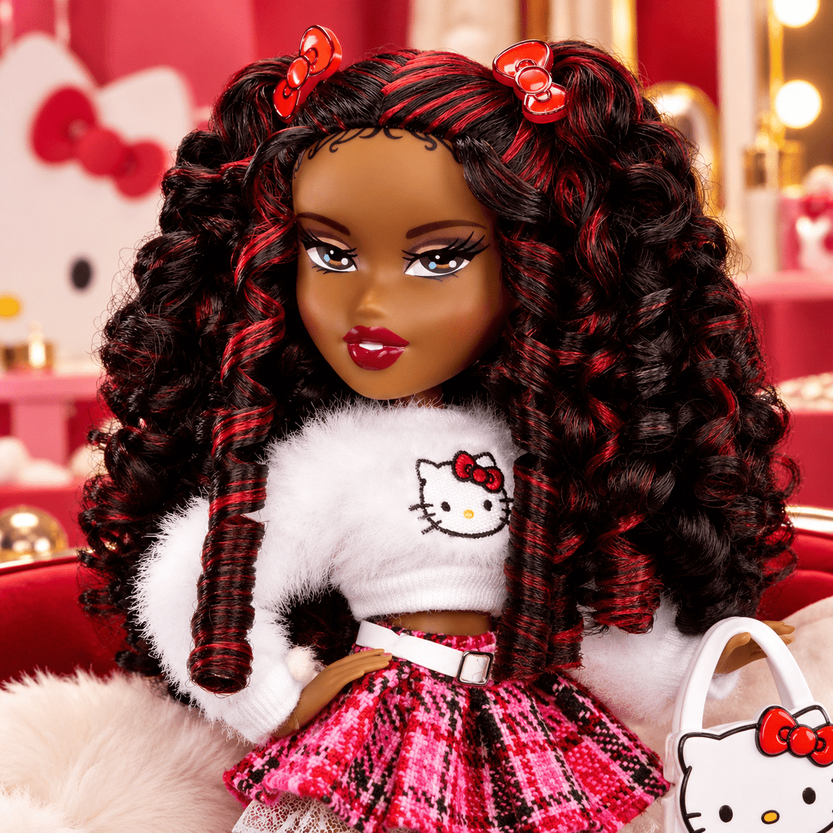 Bratz x Hello Kitty Sasha Fashion Doll with Outfit and Accessories