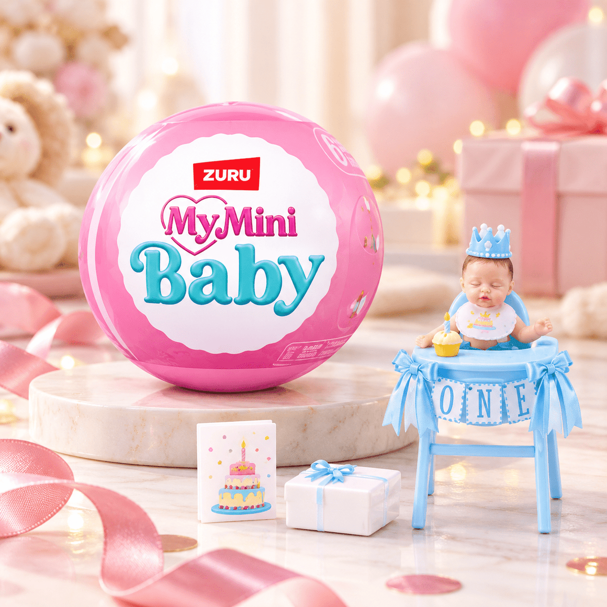 ZURU My Mini Baby Birthday Series 1 Miniature Collectible Toy — 2-Pack