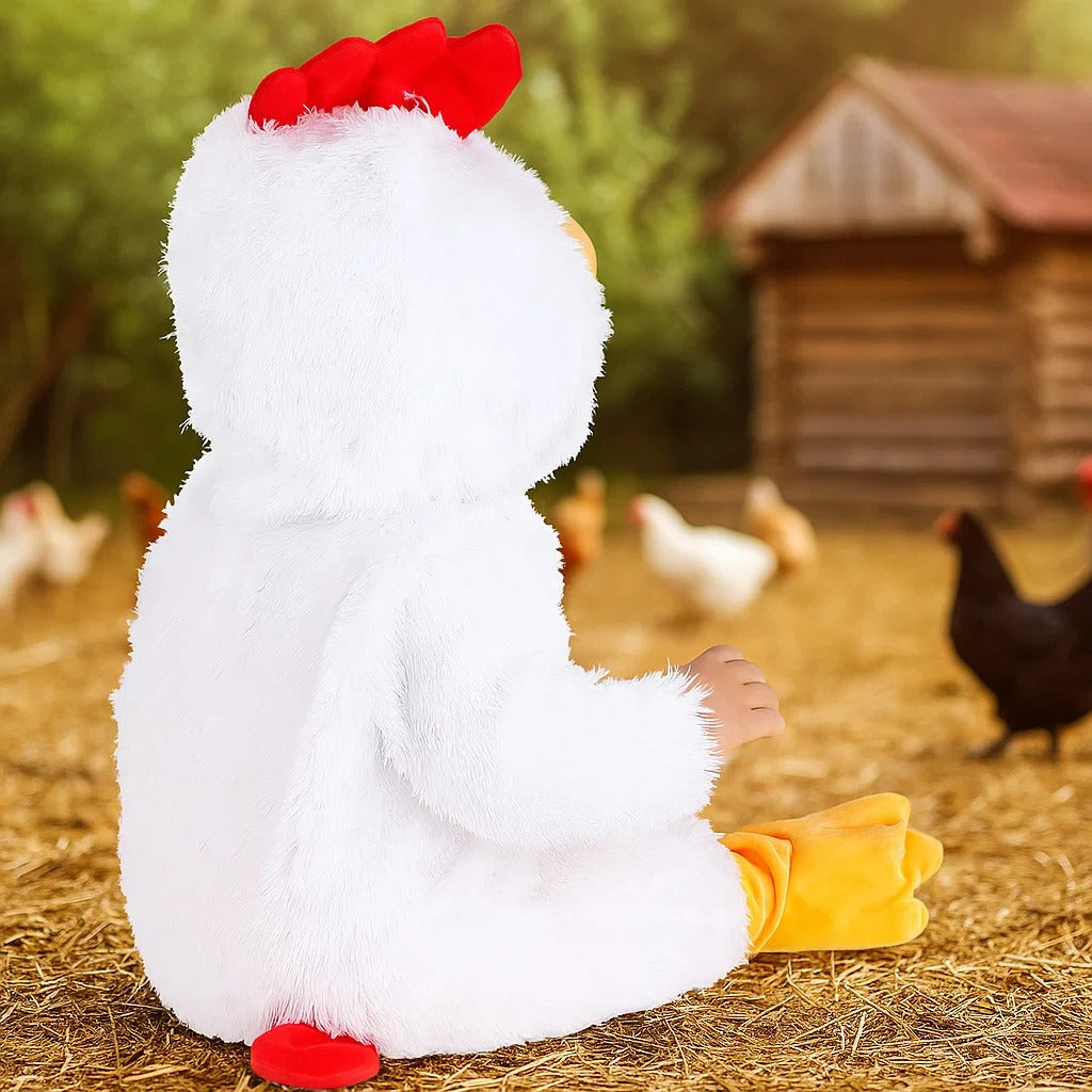 Fluffy Chicken Baby Costume nirvanaguru