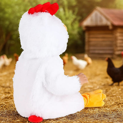 Fluffy Chicken Baby Costume nirvanaguru