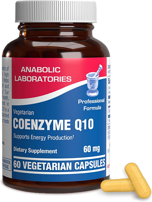 High Absorption CoQ10 Supplement - Clinical Formula Coenzyme Q10 60mg for Skin Heart Energy Antioxidant and Brain Support - Easy to Swallow - Made in The USA in cGMP Facilities - 60 Servings Nirvana Guru