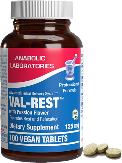 Valerian Root for Sleep and Relaxation - Gentle Magnesium Supplement for Sleep and Mood Support with Passion Flower and Valerian Root Extract - Vegan Non-GMO & Made in the USA - 100 Servings Nirvana Guru