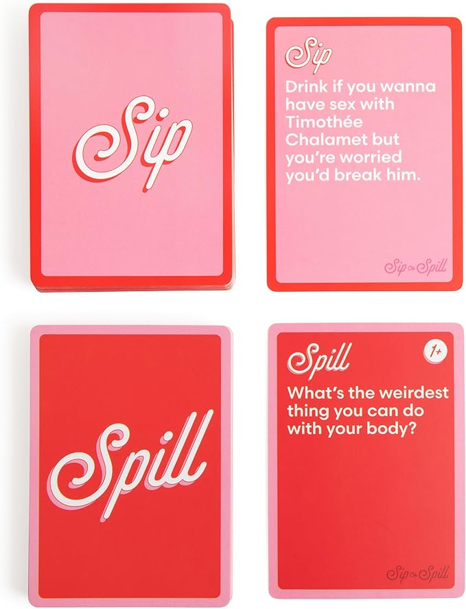 WHAT DO YOU MEME? Sip or Spill by Buzzed, Fun Social Drinking Games for Adults, The Ultimate Bachelorette Party Games and Card Games, Includes 300 Cards and Instructions. nirvanaguru