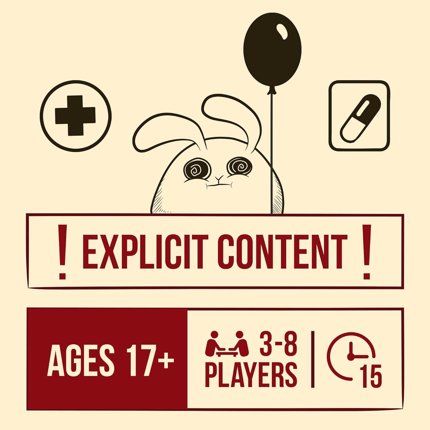 Horrible Therapist: Extra Horrible Edition by Exploding Kittens - A Card Game for 3-8 Players, Ages 17+ - Adult Party Game for Family Night Nirvana Guru