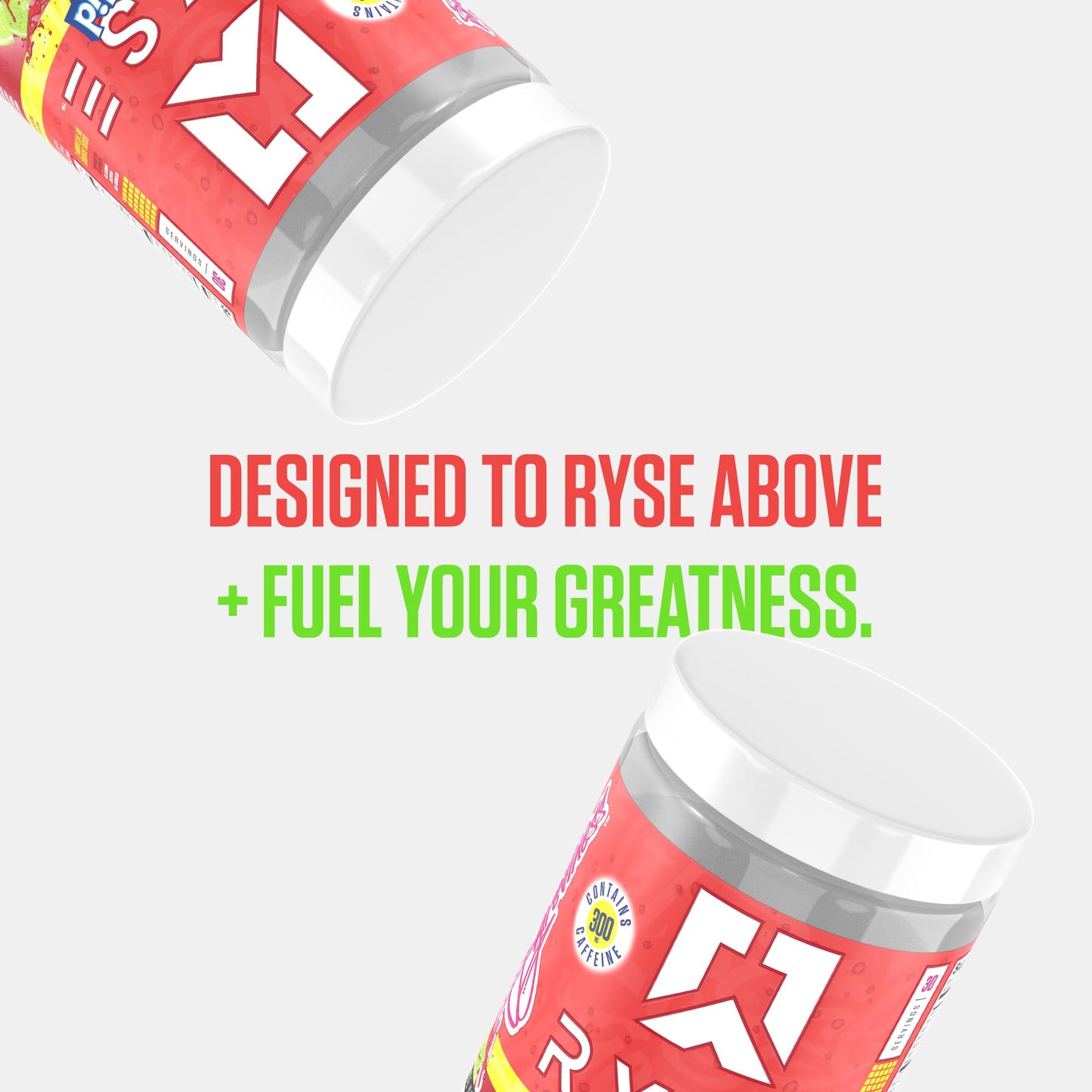RYSE Loaded Pre Workout Powder - Ring Pop Cherry - Daily Pre-Workout for Men & Women with 325mg Caffeine, Beta Alanine, and Citrulline for Pump, Focus, and Energy - 30 Servings Nirvana Guru