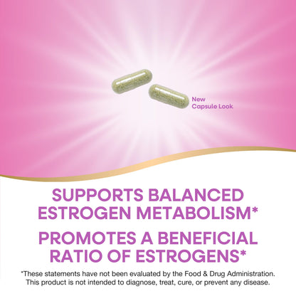 Nature's Way DIM-Plus, DIM Supplement, Supports Balanced Estrogen Metabolism*, Supports Estrogen Hormone Balance*, Diindolylmethane, 120 Vegan Capsules (Packaging May Vary) - Nirvana Guru