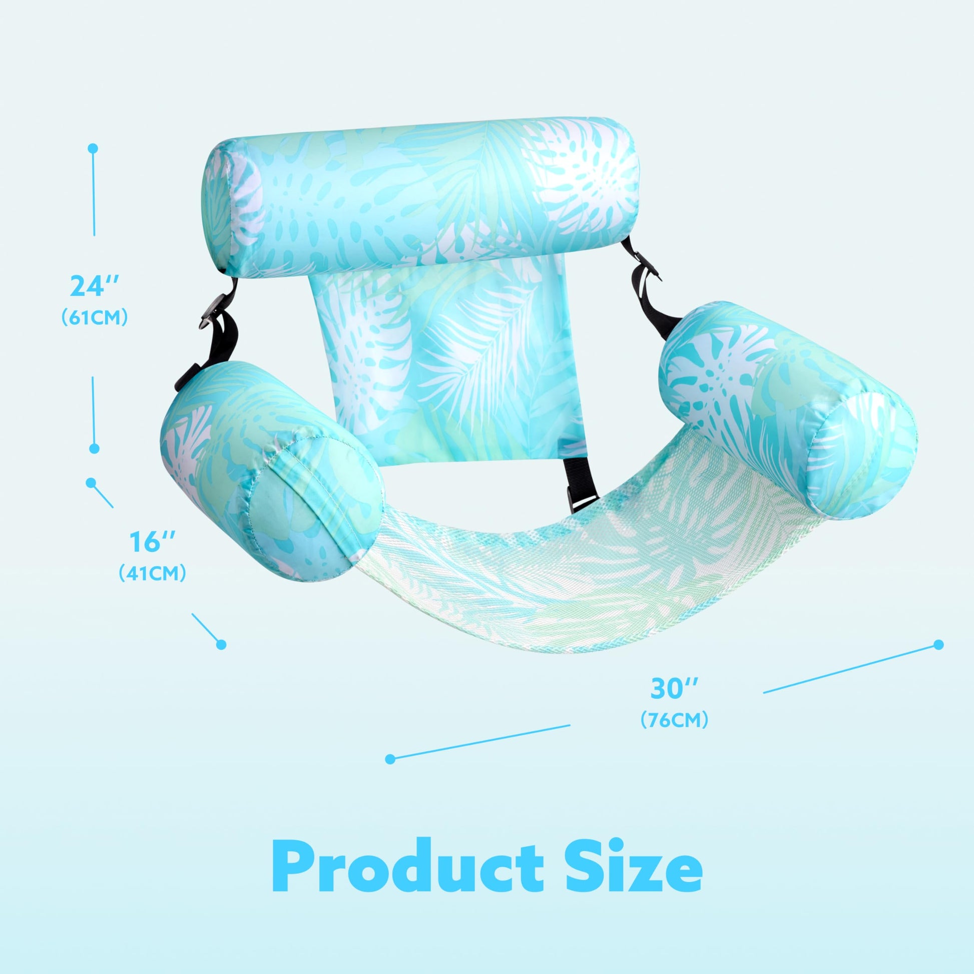 SLOOSH Inflatable Pool Floats Adult,2 Packs Floating Lounge Chairs,Blow up Pool Noodles for Adult Heavy Duty,Floating Chair for Party Summer Water Beach Lake Fun Nirvana Guru