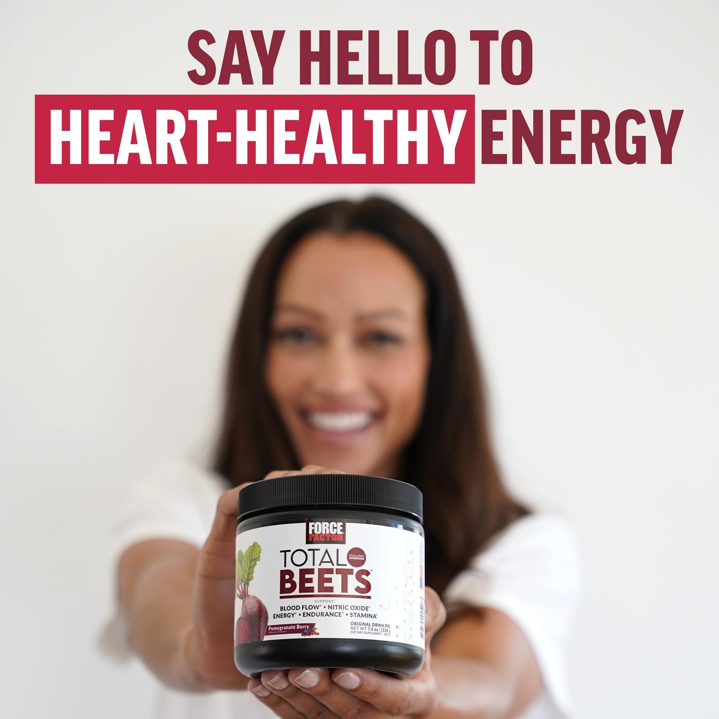 Force Factor Total Beets Drink Mix Superfood Powder with Nitrates to Support Circulation, Blood Flow, Nitric Oxide, Energy, Endurance, and Stamina, Cardiovascular Heart Health Supplement, 30 Servings Nirvana Guru