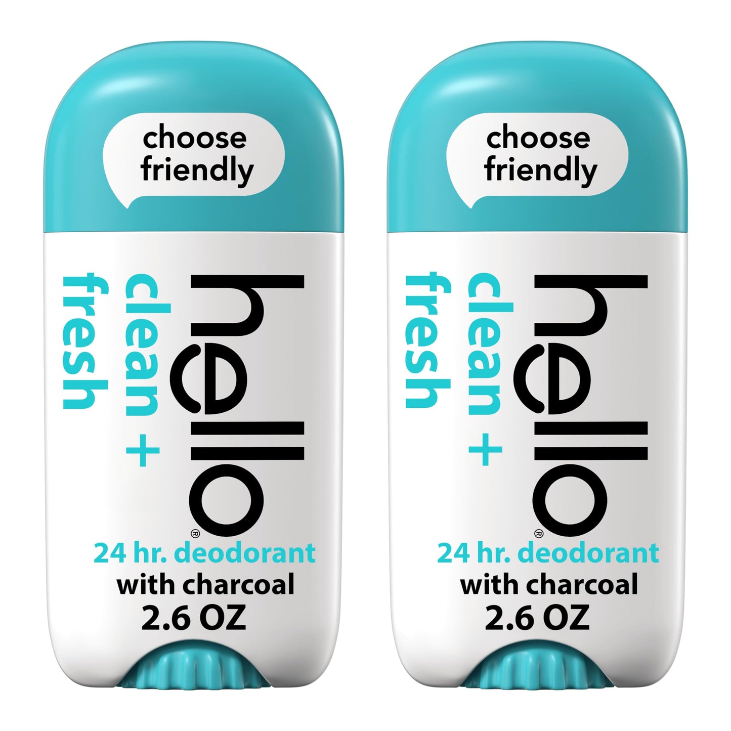 hello Sweet Coconut Deodorant With Shea Butter for Women + Men, Aluminum Free, Baking Soda Free, Parabens Free, 24 Hour Odor Protection, 2.6 Ounce, 2 Pack Nirvana Guru