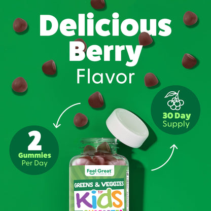 Feel Great Vitamin Co. Complete DHA Gummies for Kids | with Omega 3 6 9 + DHA, Vitamin C | Supports Healthy Brain Function, Vision & Heart Health | Gluten Free, Vegetarian | 60 Gummies Nirvana Guru