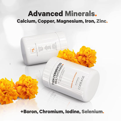 Codeage Teen Multivitamin Supplement – Daily Vitamins and Minerals for Teen Boys and Girls – Organic Whole Food Formula with Omega-3 and Vitamins A to K - 2 Pack - Nirvana Guru