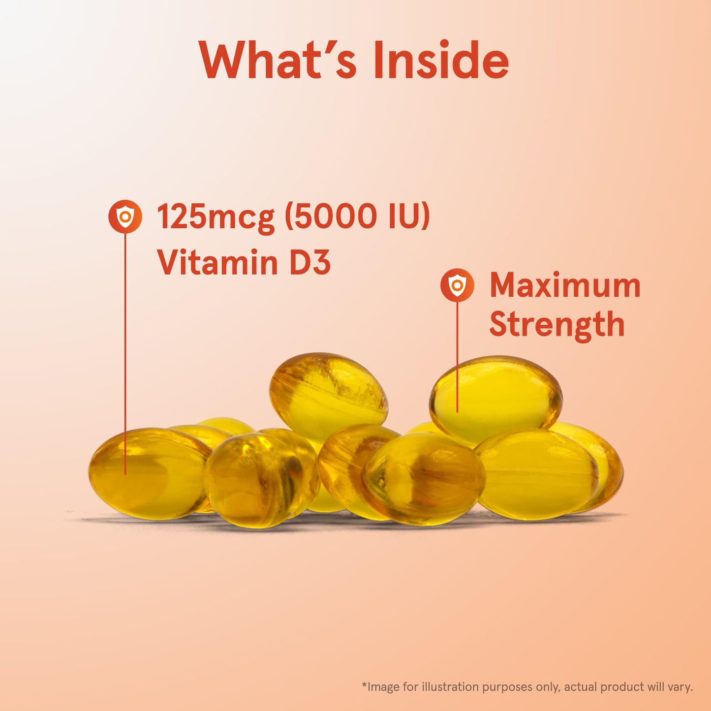 Jarrow Formulas Vitamin D3 125 mcg (5000 IU) - 100 Servings (Softgels) - Bone Health, Immune Support & Calcium Metabolism Support - Vitamin D Supplement - D3 Vitamins - 5000 IU Vitamin D - Gluten Free - Nirvana Guru