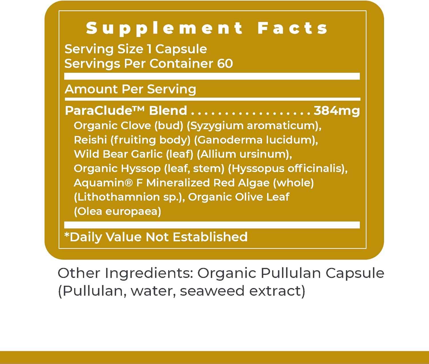 Premier Research Labs Paratosin - for GI & Digestive Health with Clove Buds, Reishi, Wild Bear Garlic & Hyssop - Aids Immunity Support - Vegan & Vegetarian - 60 Plant-Source Capsules - Nirvana Guru