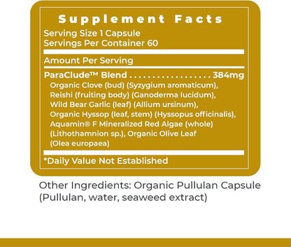 Premier Research Labs Paratosin - for GI & Digestive Health with Clove Buds, Reishi, Wild Bear Garlic & Hyssop - Aids Immunity Support - Vegan & Vegetarian - 60 Plant-Source Capsules - Nirvana Guru