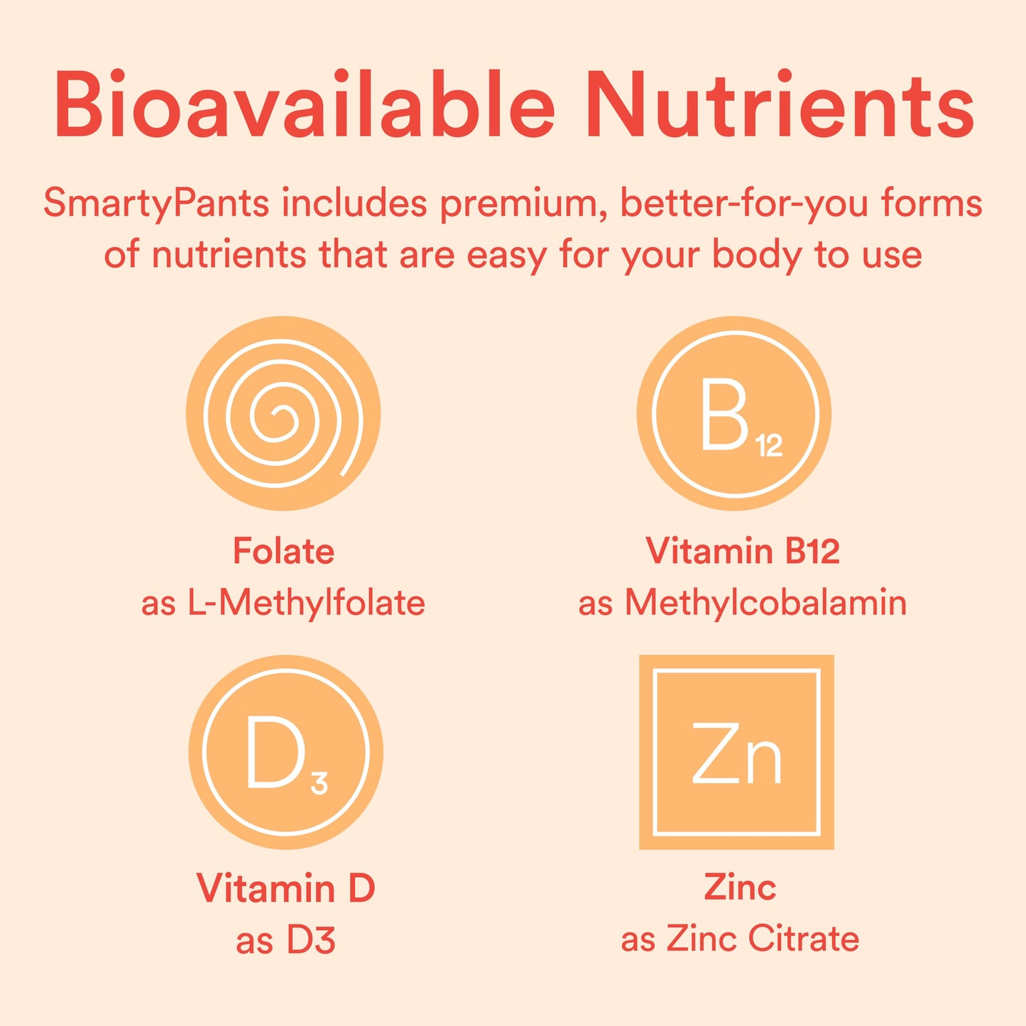 SmartyPants Kids Multivitamin Gummies - Improved Formula: Omega 3 (DHA/EPA), Vitamins D3, C, B12, B6, Vitamin A, K & Zinc, Gluten Free, Three Fruit Flavors, 60 Count (30 Day Supply)
