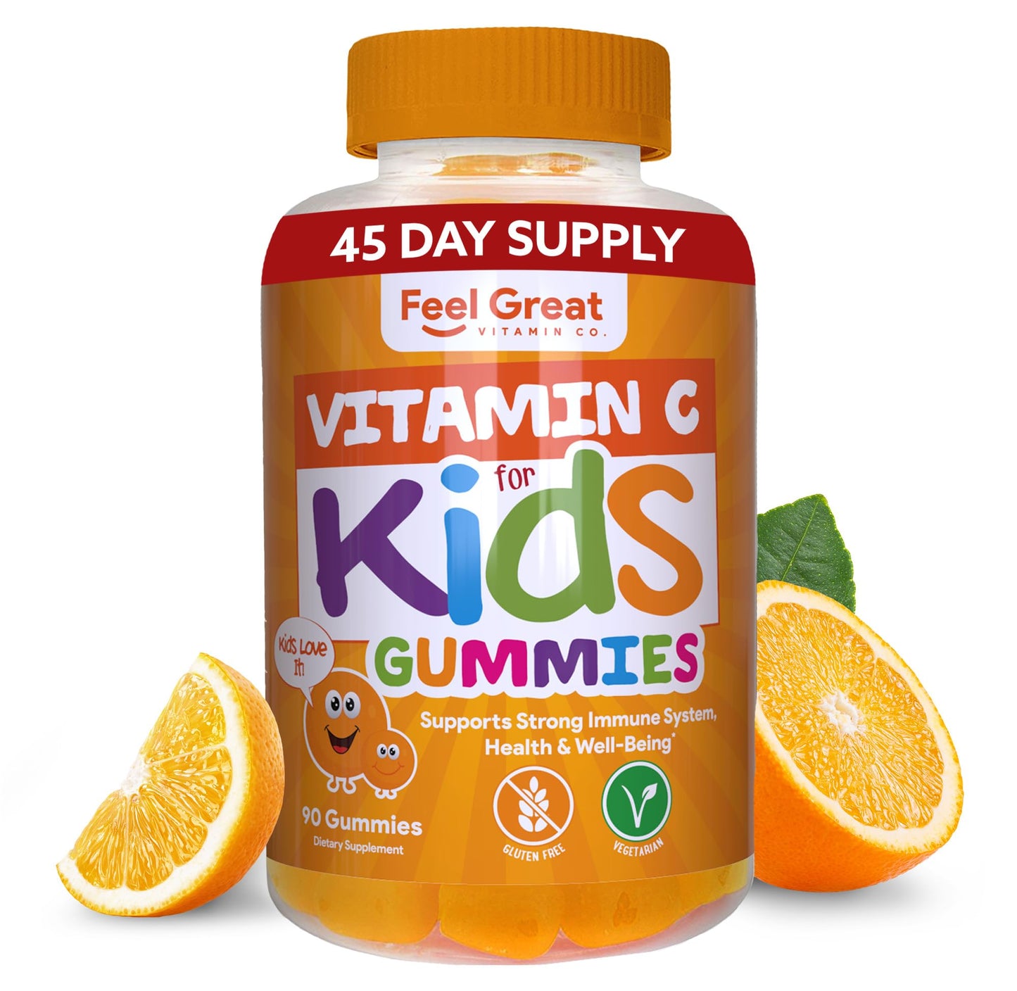 Feel Great Vitamin Co. Complete DHA Gummies for Kids | with Omega 3 6 9 + DHA, Vitamin C | Supports Healthy Brain Function, Vision & Heart Health | Gluten Free, Vegetarian | 60 Gummies Nirvana Guru
