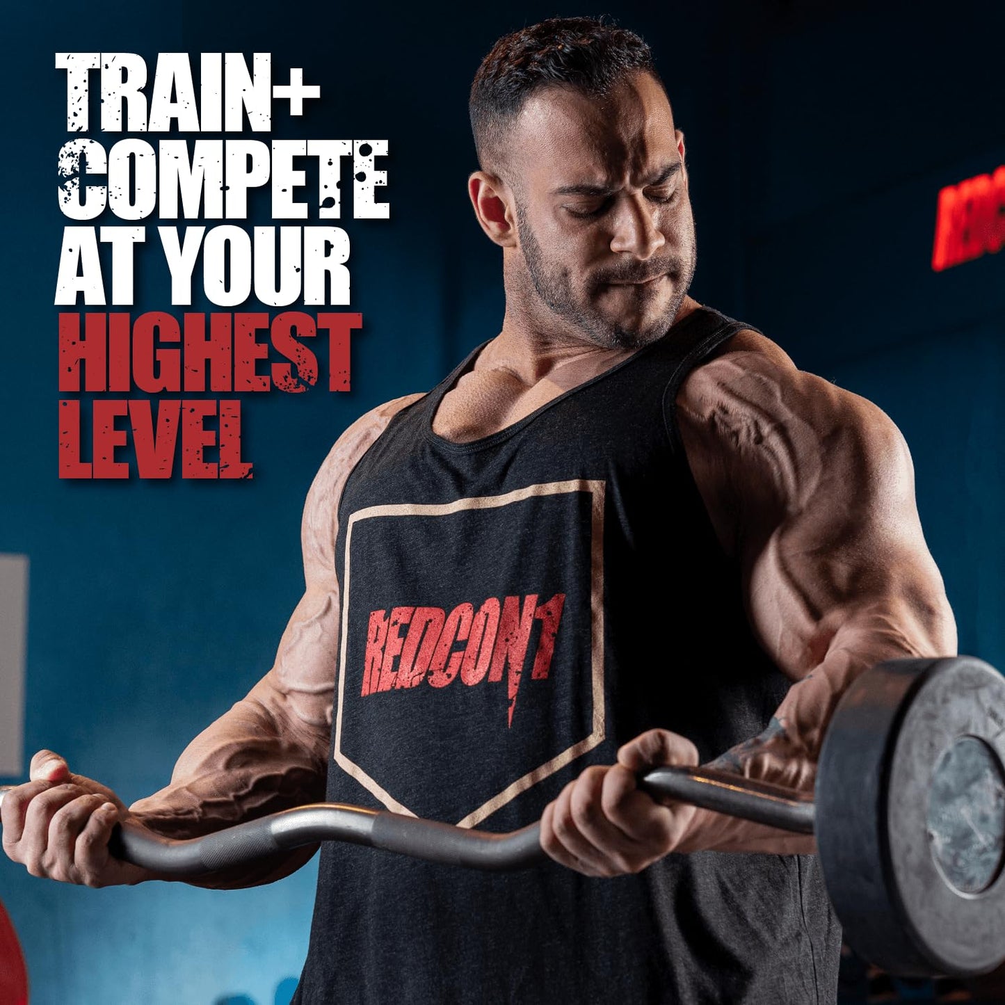 REDCON1 Total War Pre Workout Powder, Blue Lemonade - Beta Alanine + Citrulline Malate Keto Friendly Preworkout for Men & Women with 320mg of Caffeine - Fast Acting (30 Servings) Nirvana Guru