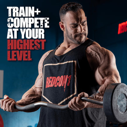 REDCON1 Total War Pre Workout Powder, Blue Lemonade - Beta Alanine + Citrulline Malate Keto Friendly Preworkout for Men & Women with 320mg of Caffeine - Fast Acting (30 Servings) Nirvana Guru