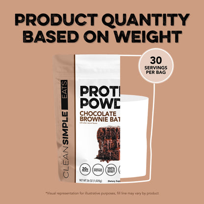 Clean Simple Eats Whey Protein Powder, Simply Vanilla Flavor Naturally Sweetened, 100% Grass Fed Protein Powder with Digestive Enzymes & No Artificial Ingredients, Gluten Free, 30 Servings