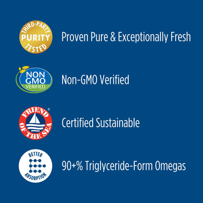 Nordic Naturals ProOmega 2000, Lemon Flavor - 120 Soft Gels - 2150 mg Omega-3 - Ultra High-Potency Fish Oil - EPA & DHA - Promotes Brain, Eye, Heart, & Immune Health - Non-GMO - 60 Servings - Nirvana Guru