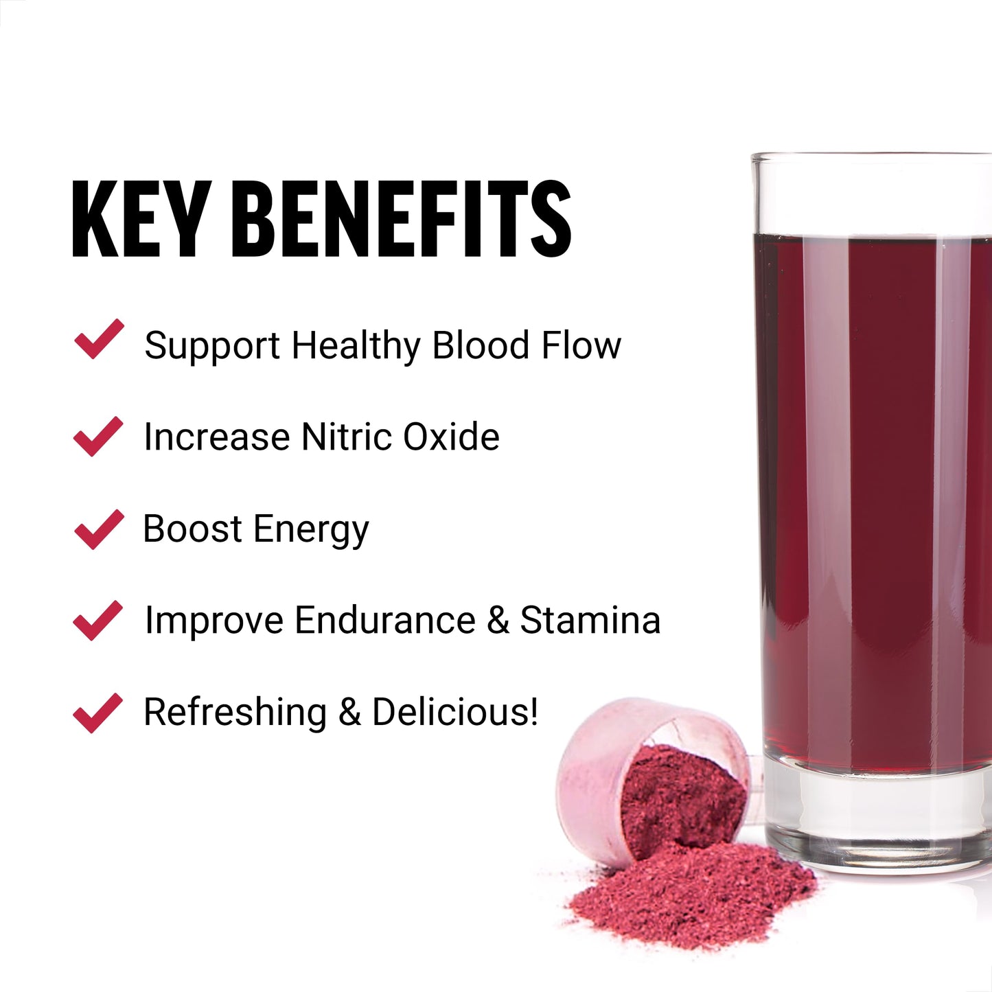Force Factor Total Beets Drink Mix Superfood Powder with Nitrates to Support Circulation, Blood Flow, Nitric Oxide, Energy, Endurance, and Stamina, Cardiovascular Heart Health Supplement, 30 Servings Nirvana Guru