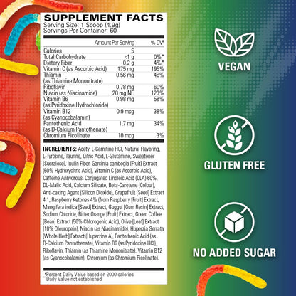 EHP Labs OxyShred Pre Workout Powder - Preworkout Powder with L Glutamine & Acetyl L Carnitine, Energy Boost Drink - Mango, 60 Servings Nirvana Guru