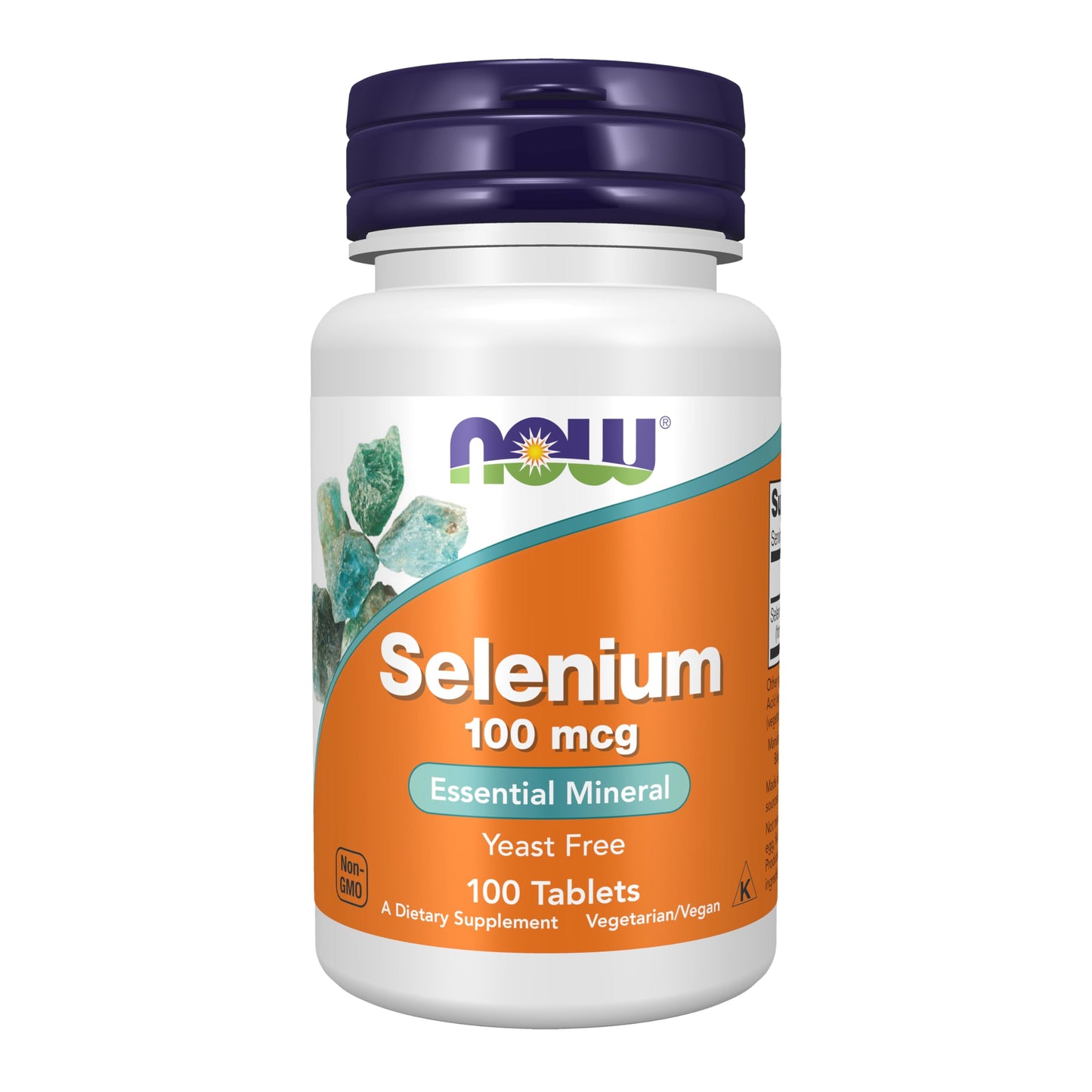 NOW Supplements, Selenium (L-Selenomethionine) 100 mcg, Essential Mineral*, 100 Tablets - Nirvana Guru