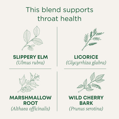 Traditional Medicinals Tea, Organic Throat Coat, Supports Throat Health, 16 Tea Bags - Nirvana Guru