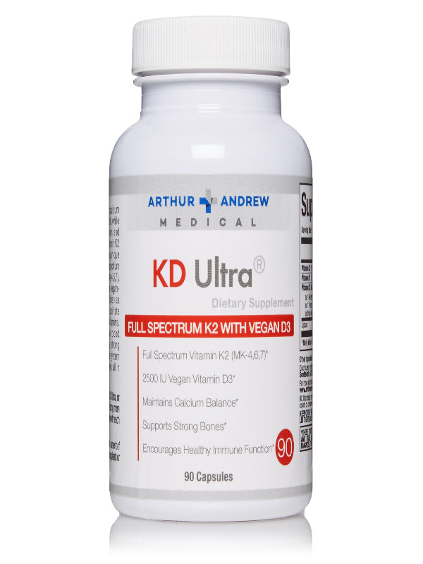 Arthur Andrew Medical, KD Ultra, Immunity, Heart and Bone Health, 90 Capsules Nirvana Guru