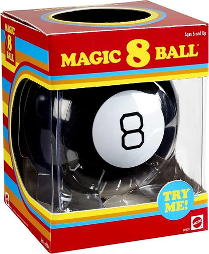 Mattel Games Magic 8 Ball Kids Toy, Retro-Themed Novelty Fortune Teller, Ask a Question & Turn Over for Answer (Amazon Exclusive) nirvanaguru